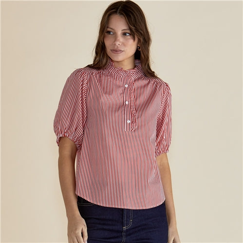 Avery Bloues Red Stripe